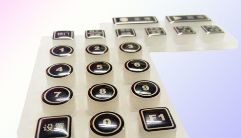 发光硅胶按键,背光硅胶按键,放光硅胶按键