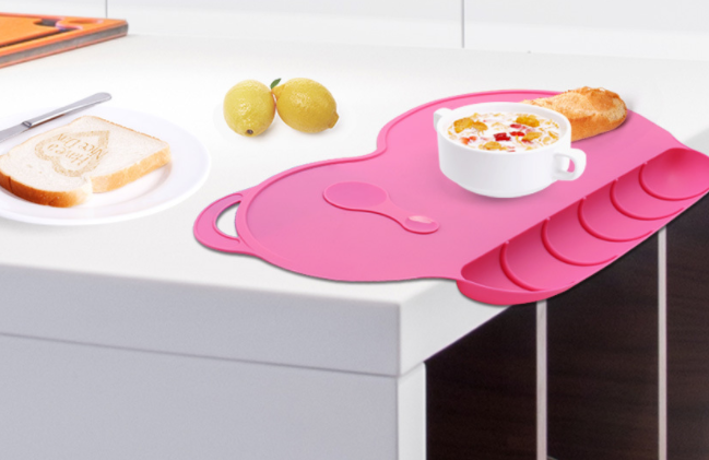 硅胶儿童餐垫定制 硅胶儿童餐垫定制