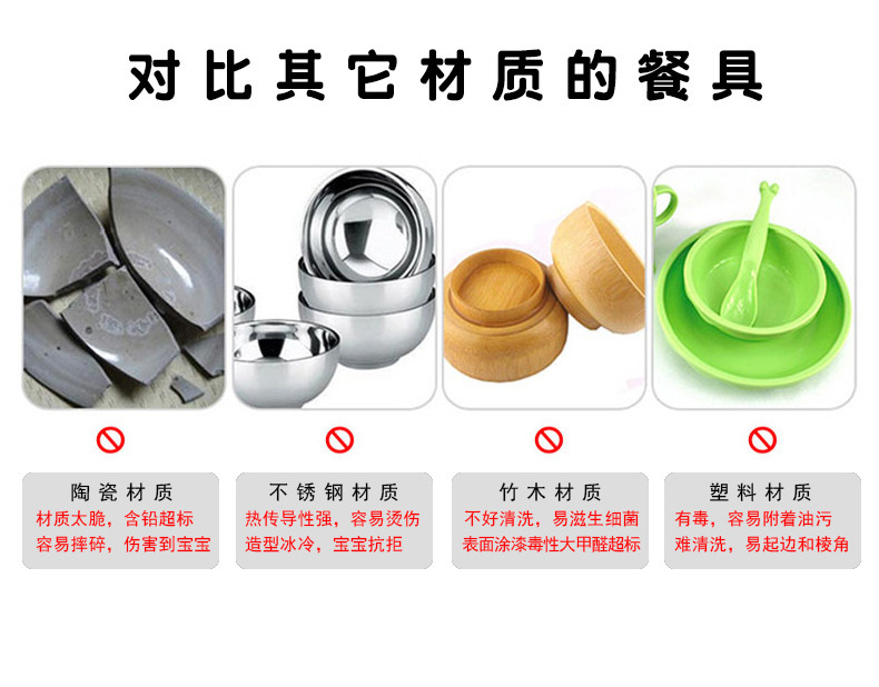 兔子儿童餐盘 兔子儿童餐盘