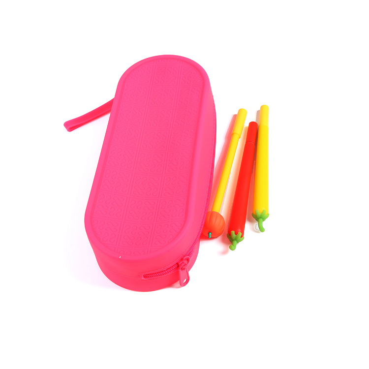 硅胶文具包,硅胶铅笔包,学生文具包